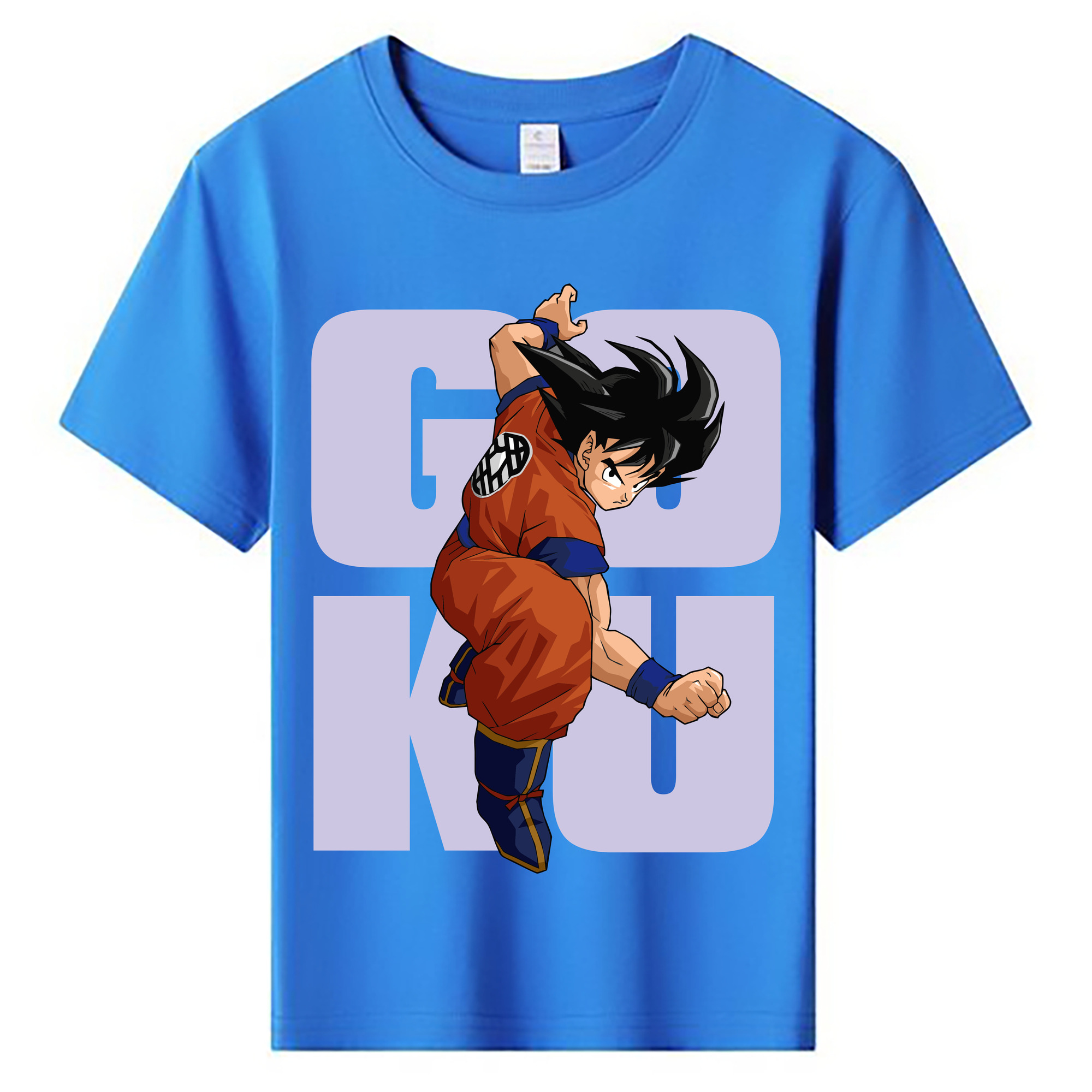 （画像用） ドラゴンボール 孫悟空（そん ごくう）Son Goku カカロット DRAGON BALL Kakarotto 綿100％キッズTシャツ（フロントプリント）